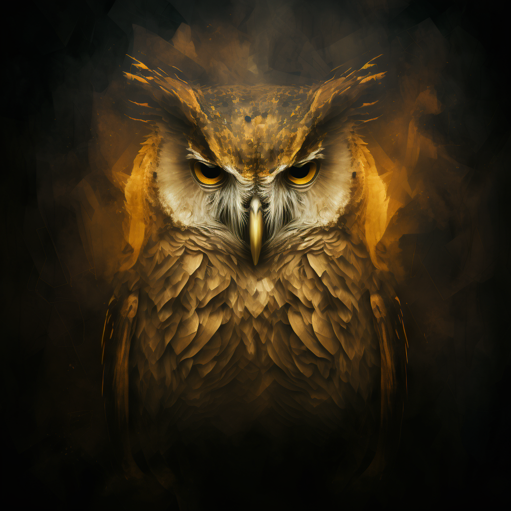 THE OFFICIAL DEALERS GOLD OLD WISE OWL SMOKEY OIL