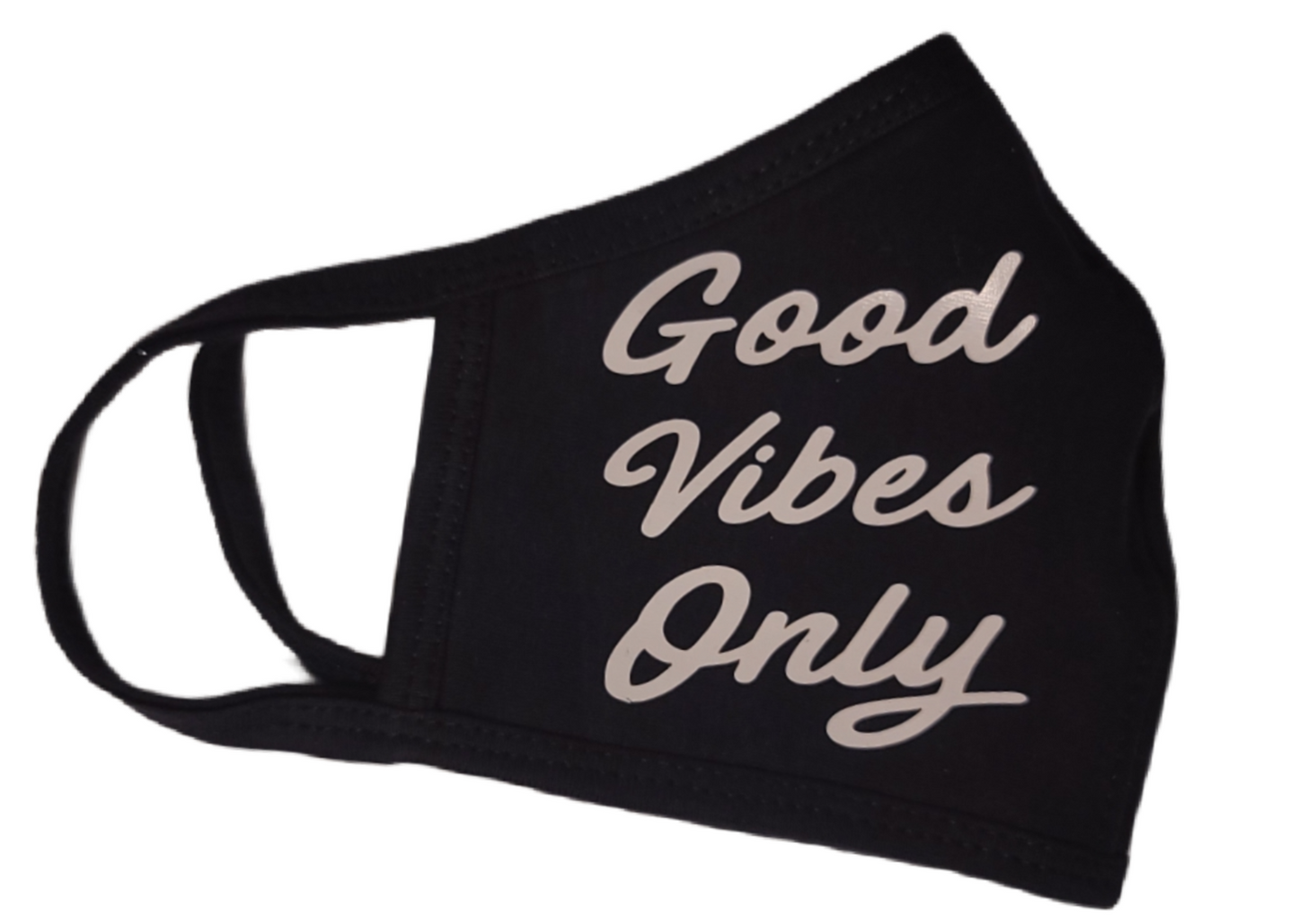 Good Vibes Only 2 Ply Face Mask. Good Vibes Only. - The Official Dealers