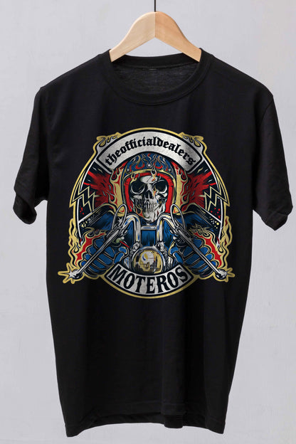 MOTORCYCLE SKELETON T-SHIRT - The Official Dealers