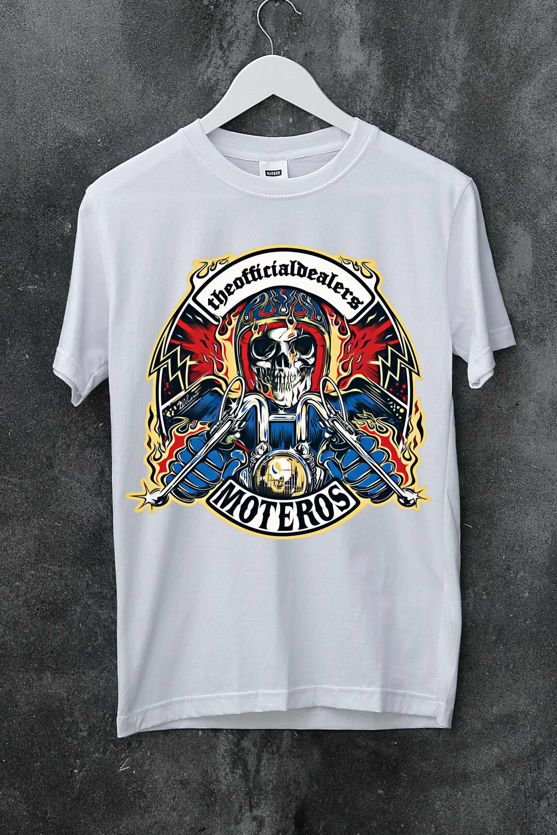 MOTORCYCLE SKELETON T-SHIRT - The Official Dealers