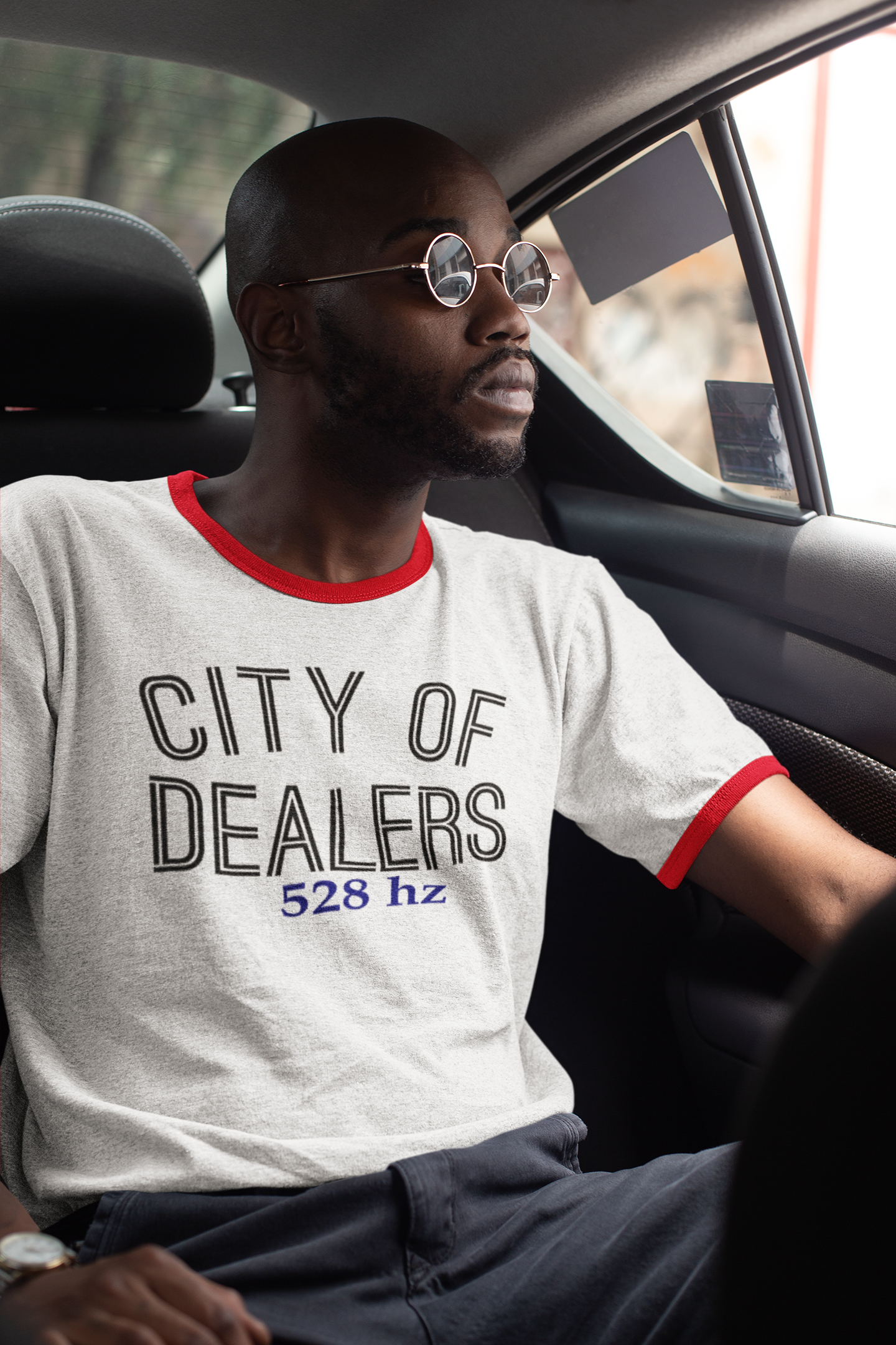 City of Dealers Super Fresh Super Clean Unisex Ringer T-Shirt For The Fly Guys & Fly Girls Around The World - The Official Dealers