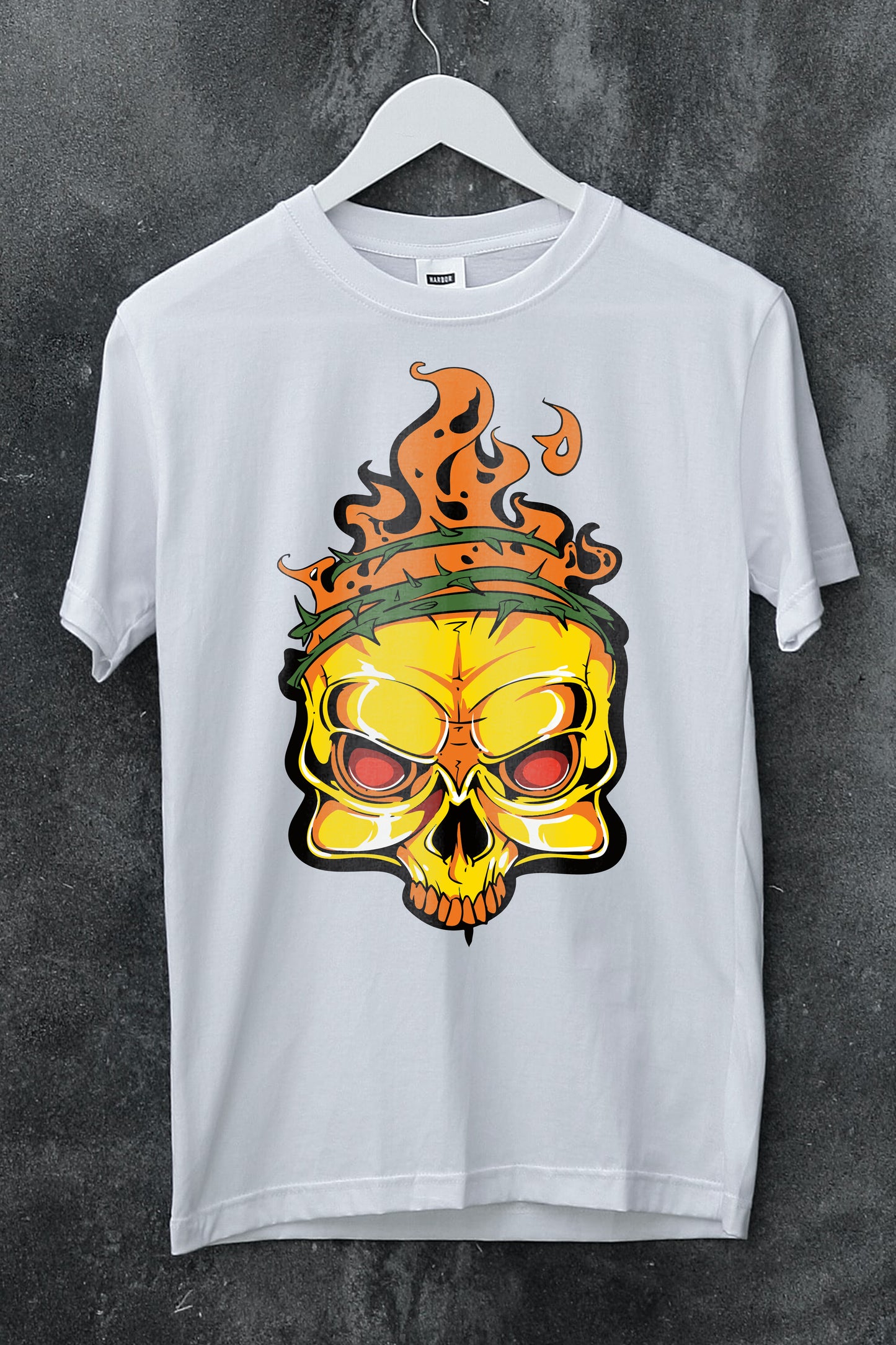 Skully The Fire Rider T-Shirt - The Official Dealers