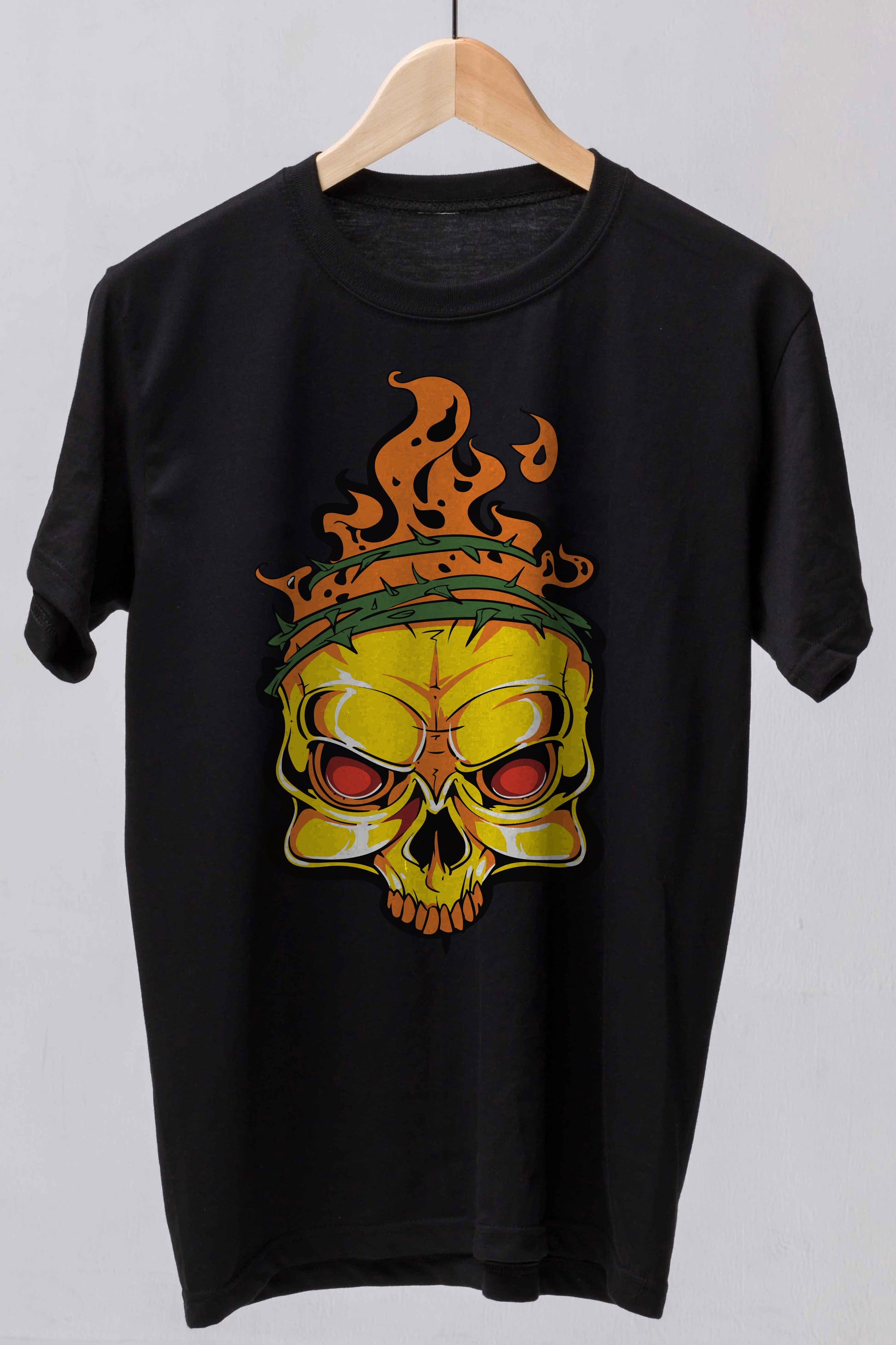 Skully The Fire Rider T-Shirt - The Official Dealers