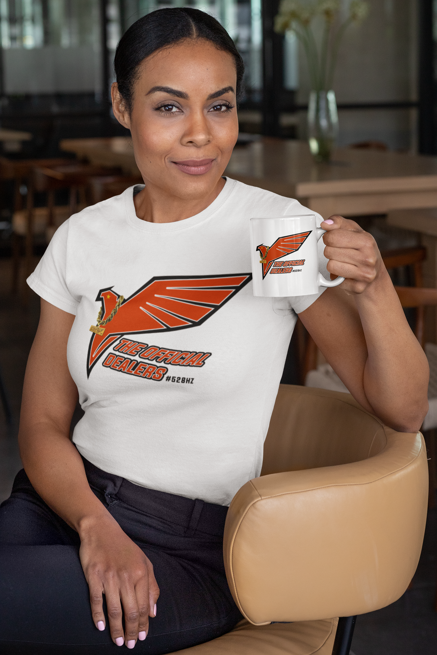 The Official Dealers Extra Comfy Everyday T-Shirt For Ladies. - The Official Dealers