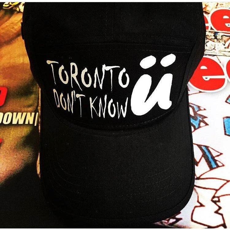 Toronto Don't Know Ü Strap Back Hat - The Official Dealers